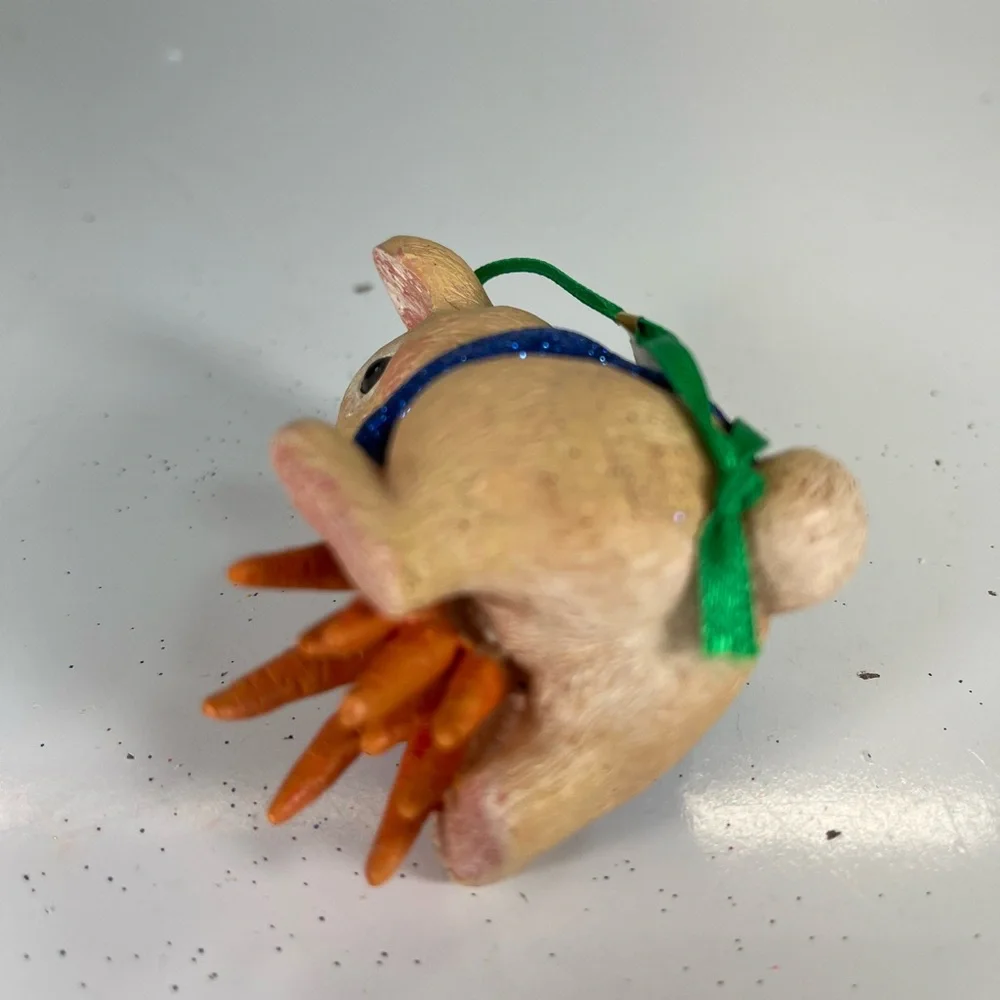 DANBURY MINT BABY BUNNY RABBIT Baby Animals Collection‎ CHRISTMAS ORNAMENT